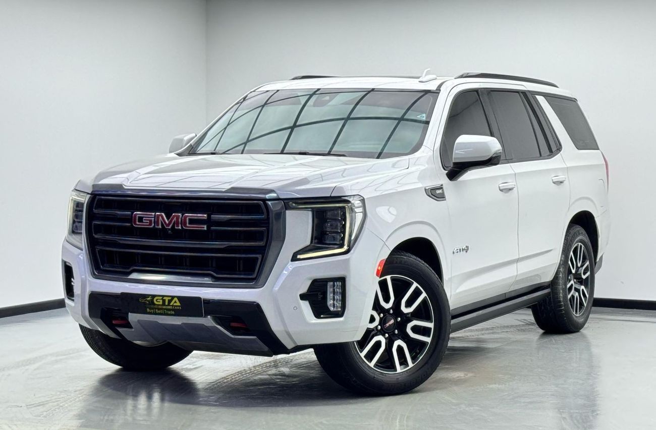 GMC Yukon AT4 5.3L 2021 GMC Yukon AT4, Warranty, Full GMC Service History, Full Options, 8 Seater, GCC