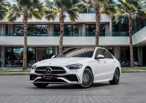 مرسيدس بنز C 200 C200 | 4,230 P.M  | 0% Downpayment | AMG | 5 YEARS AGENCY WARRANTY!