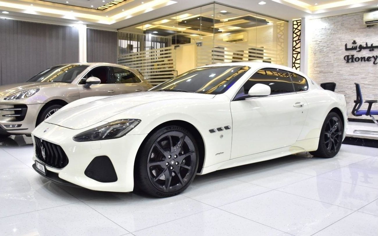 Maserati Granturismo EXCELLENT DEAL for our Maserati GranTurismo Sport ( 2018 Model ) in White Color GCC Specs