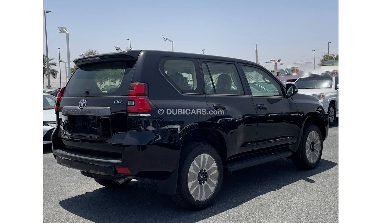 Toyota Prado TXL 4.0L Petrol 4WD, Leather & Heats Seats  Black 2023MY