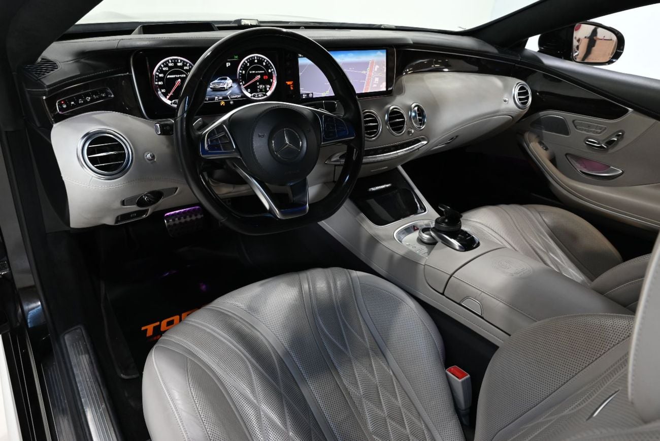 مرسيدس بنز S 63 AMG STANDARD مرسيدس بنز S63 AMG 4Matic موديل 2016، سجل صيانة كامل، حالة ممتازة، خليجية