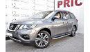 Nissan Pathfinder 3.5L SL AWD FULL OPTION GCC DEALER WARRANTY