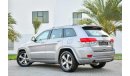 جيب جراند شيروكي Overland 5.7L V8 - Under Agency Warranty! - AED 1,939 Per Month - 0% DP