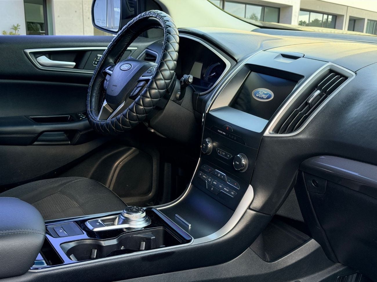 Ford Edge FORD EDGE 2.0L V4 ECOBOOST V4 A/T | 2019 | GCC SPECS | BLACK EXTERIOR | AED 640 per month
