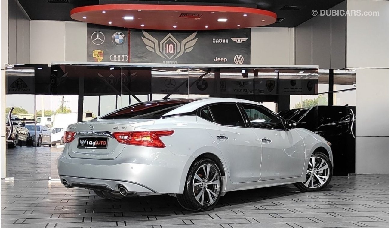 Nissan Maxima AED 1,000 P.M | 2017 NISSAN MAXIMA SV  3.5 L PANORAMIC VIEW  | GCC | UNDER WARRANTY