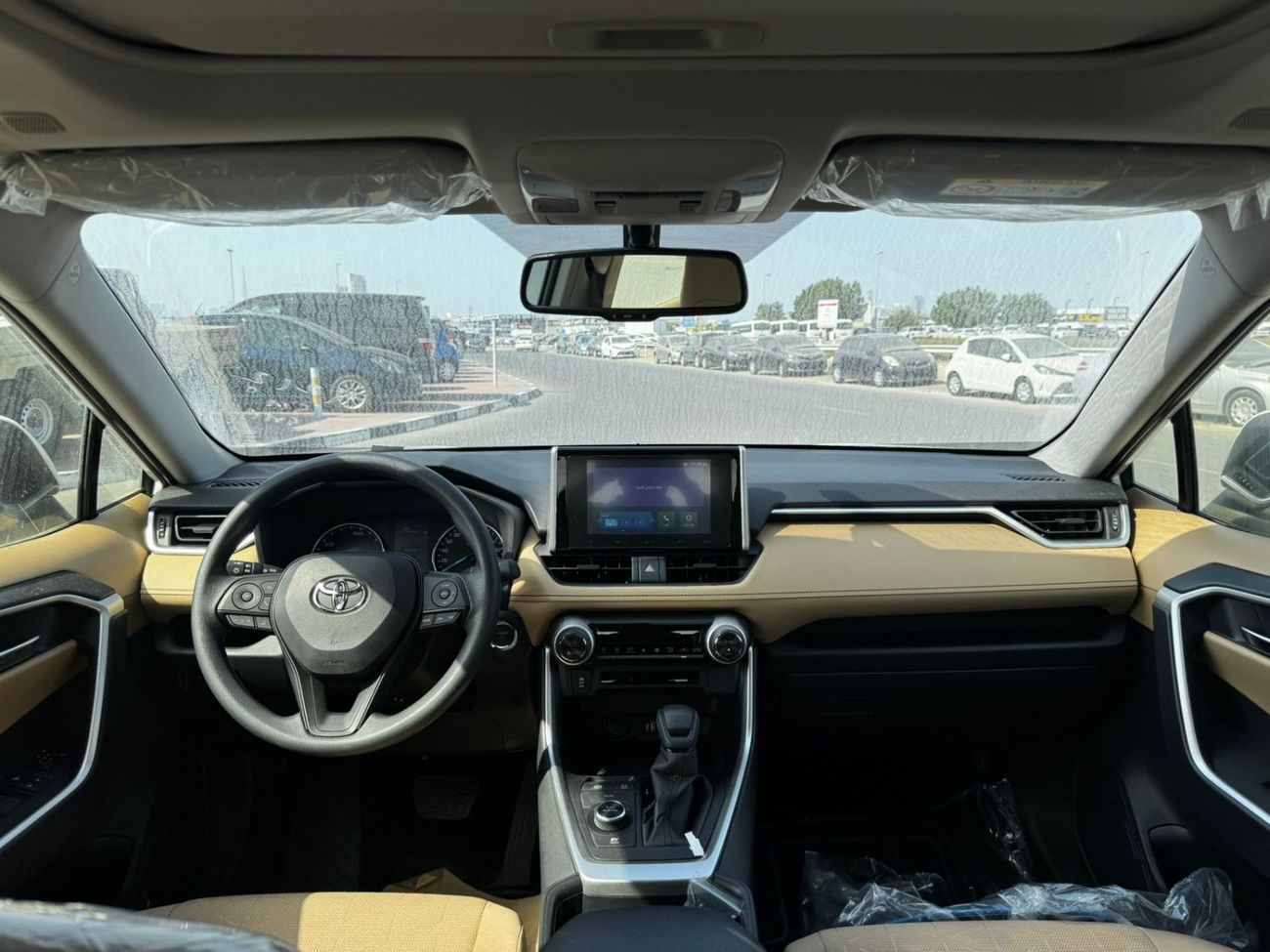 Toyota RAV4 2025 TOYOTA RAV 4 2.5L HYBRID SUNROOF FABRIC SEATS GCC SPEC MID OPTION