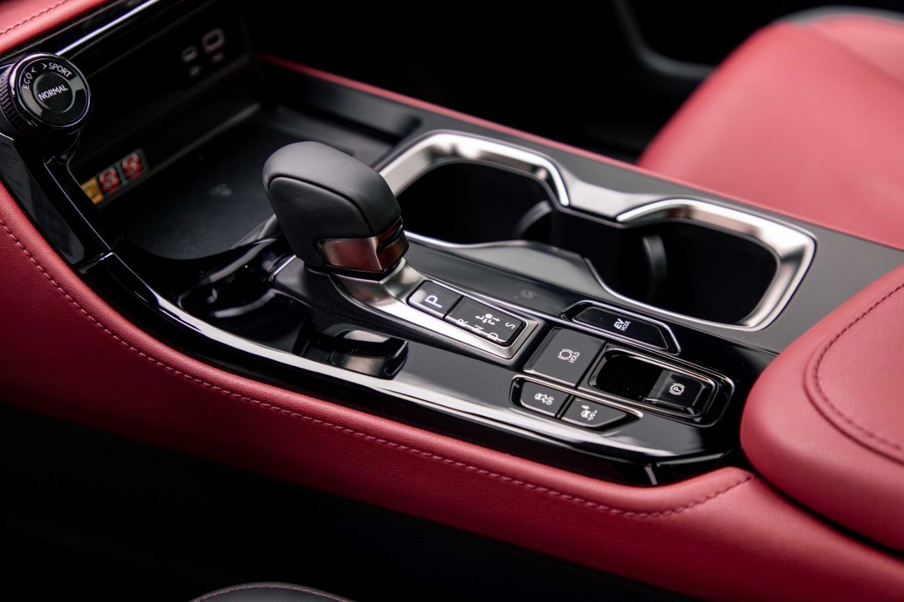 Lexus NX350h 2.5L - Graphite Black Inside Dark Rose | Export Only