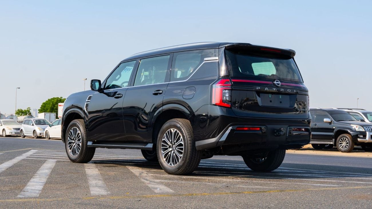 Nissan Patrol 2026 Nissan Patrol V6 3.8L SE Platinum AT Petrol Black - Red