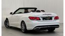 مرسيدس بنز E 250 Std 2015 Mercedes Benz E250 AMG Cabriolet, Full Options, Excellent Condition, GCC