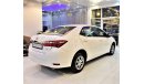 تويوتا كورولا AMAZING Toyota Corolla 2016 Model!! in White Color! GCC Specs