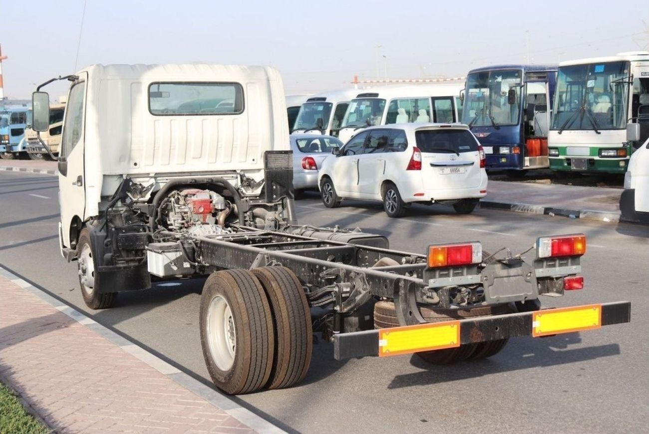 هينو 300 714 Chassis, 4.2 Tons (Approx.), Single cabin with TURBO, ABS and AIR BAG, 300 Series Diesel, MODEL