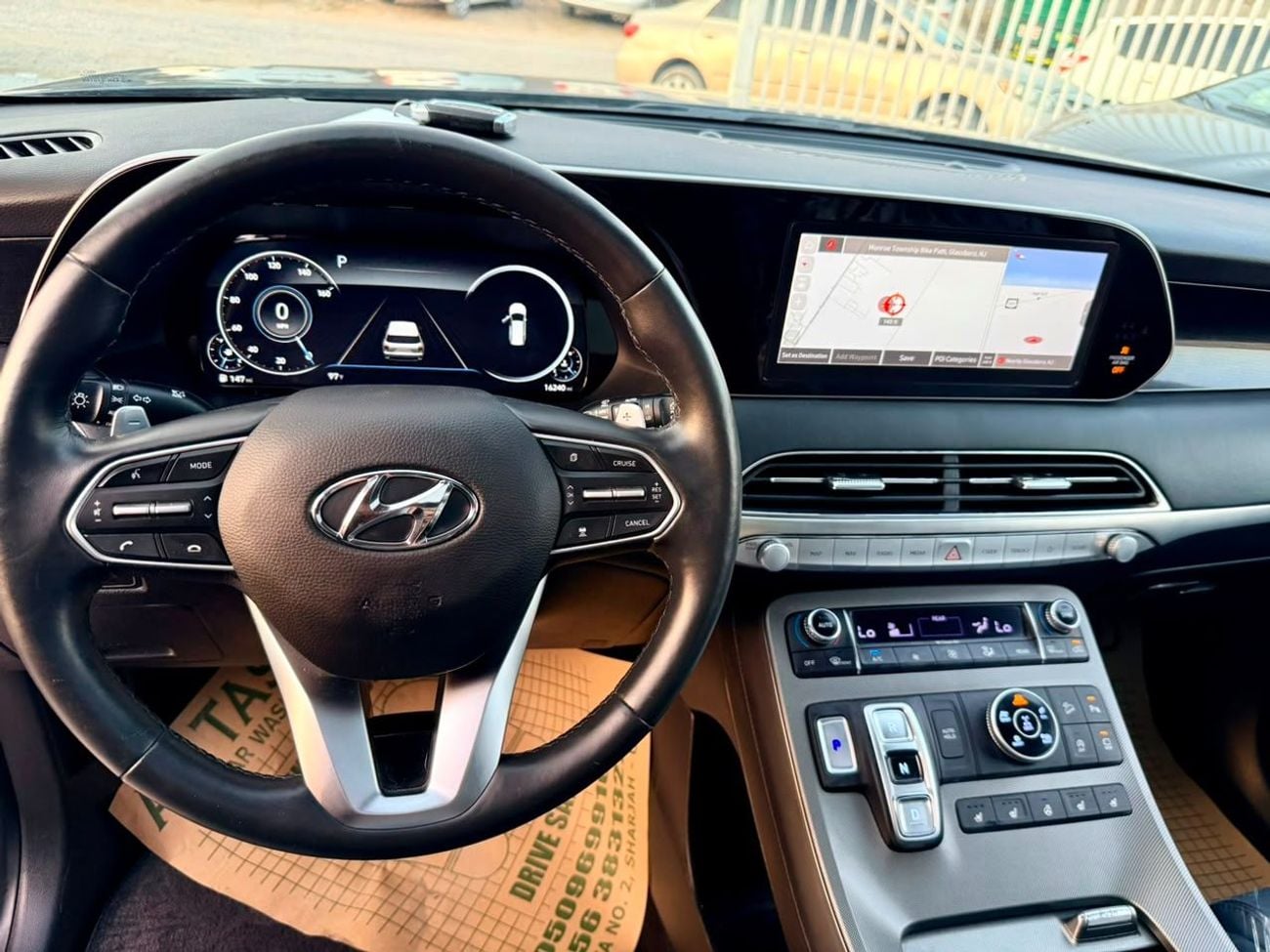 Hyundai Palisade PREMIUM NAPPA 2021 HYUNDAI PALISADE LIMITED PREMIUM low mileage 16200 only 4x4 AWD Gray Full Option
