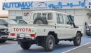 Toyota Land Cruiser 79 DOUBLE CAB 4.5L V8 Diesel 4X4 0Km , (ONLY FOR EXPORT)