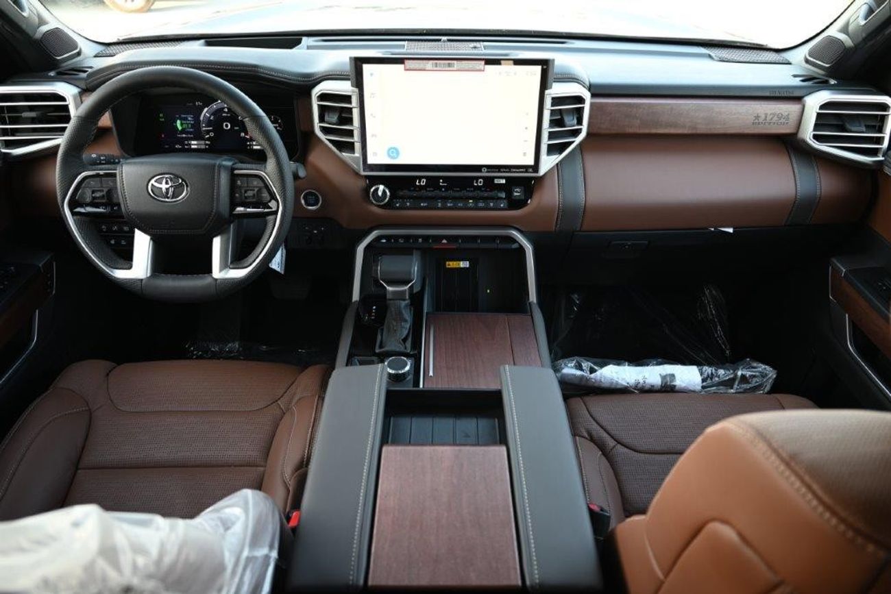 Toyota Tundra 2024 MODEL TOYOTA TUNDRA CREWMAX PLATINUM 1794 V6 3.5L 4WD 5-SEATER AUTOMATIC