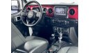 Jeep Wrangler 2020 Jeep Wrangler Unlimited Sport, Jeep Warranty  2023, Low Kms, GCC