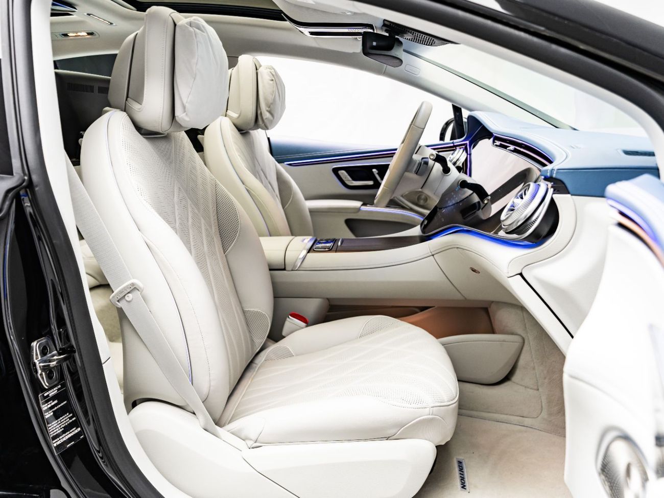 Mercedes-Benz EQS 580 Premium + 2024 Mercedes EQS580 Edition One 4-Matic, 2029 Mercedes Warranty + Service Contract, Low K