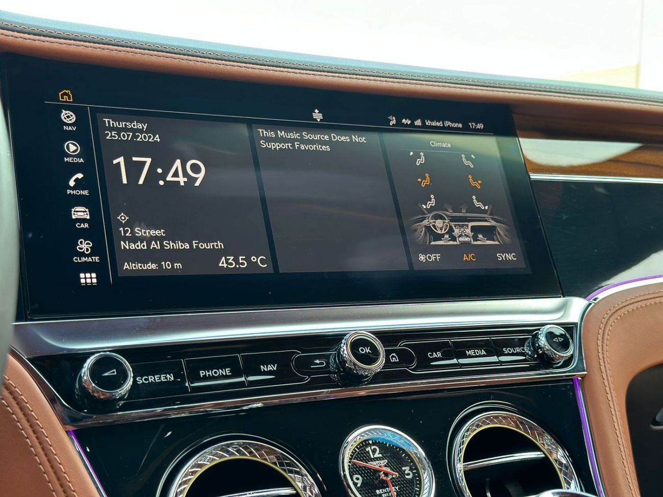 Bentley Continental GT BENTLEY CONTINETNAL GT MODEL 2019 GCC SPECS NO ACCIDENT OR PAINT