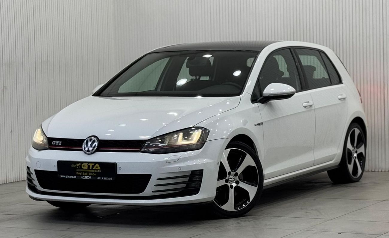 فولكس واجن جولف GTI 2016 Volkswagen Golf GTI, Service History, Excellent Condition, GCC