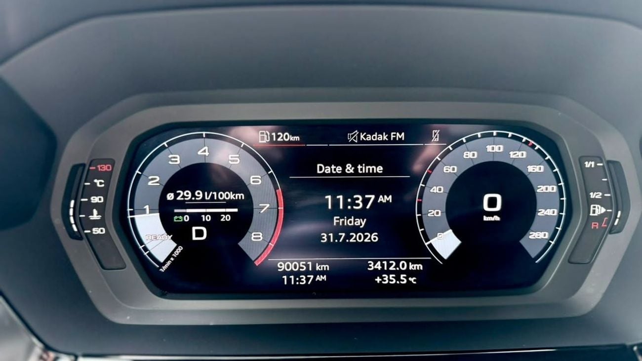 Audi A3 35 TFSI (1.5L Turbo) Agency Warranty 2023 GCC