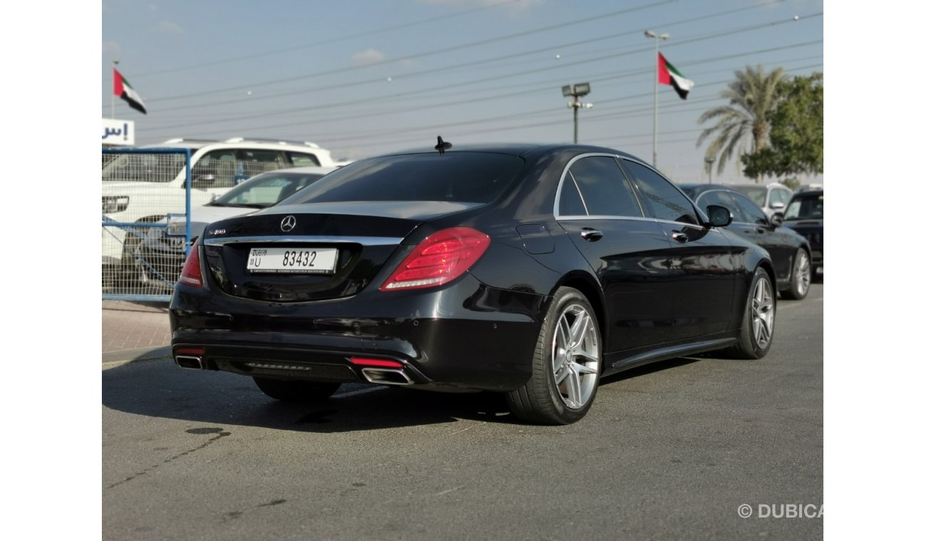 مرسيدس بنز S 400 3.0L Petrol, 19" Alloy Rims, Push Start, LED Head Lights, Cooled front seats, LOT-977