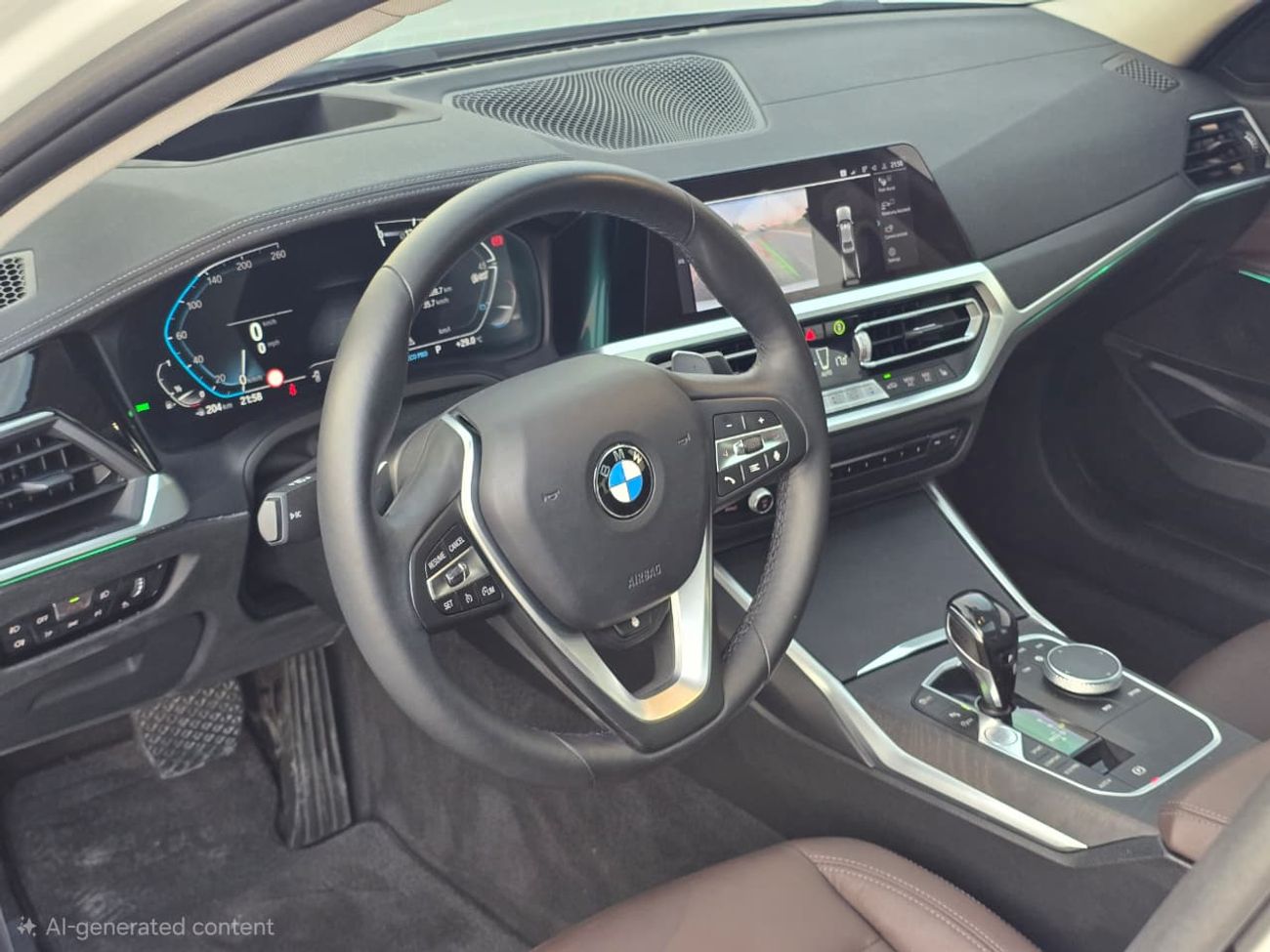 بي أم دبليو 320 BMW 320i 2021 KOREAN // BODY KIT M POWER // FULL OPITION // PERFECT CONDITION // LOW MILEAGE