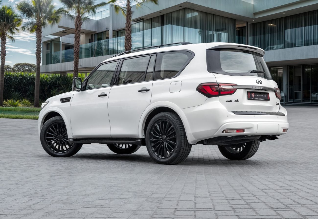 إنفينيتي QX80 LUXE QX80 LUXE | 3,330 P.M | 0% Downpayment | Under Warranty