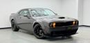 Dodge Challenger 2019 Dodge Challenger 392 SRT 8, Warranty, Carbon Fiber Package, Excellent Condition, GCC