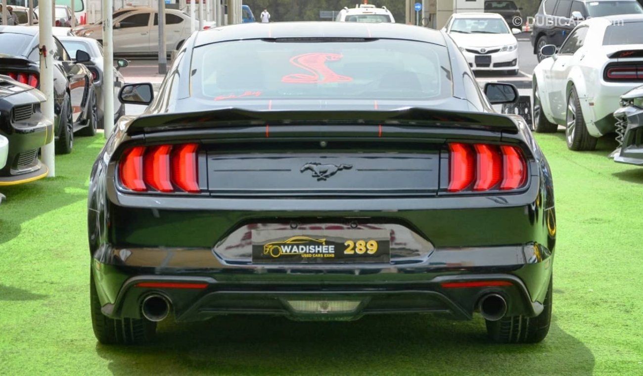 فورد موستانج SOLD!!!!Mustang Eco-Boost V4 2.3L 2018/ Shelby Kit/ Less Miles/ Very Good Condition