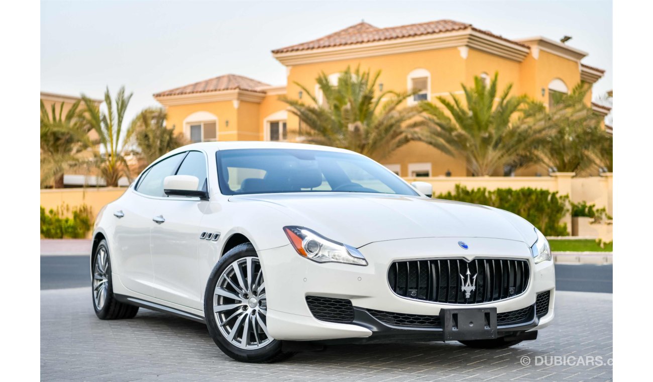 Maserati Quattroporte GCC - AED 2,918 Per Month! - 0% DP