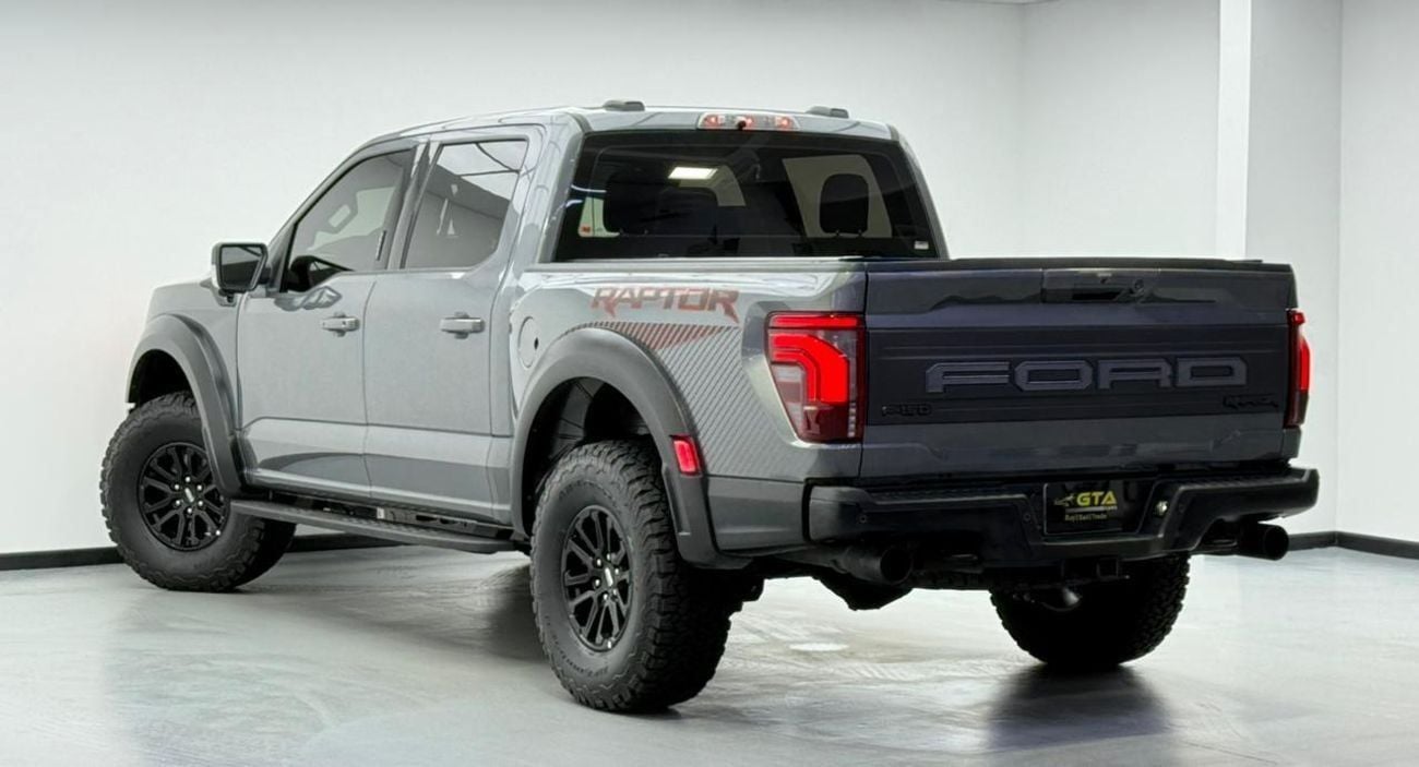 فورد إف-150 رابتور 2024 Ford F-150 Raptor Super Crew, 2029 Ford Warranty + Service Pack, Very Low Km, Fully Loaded, GCC