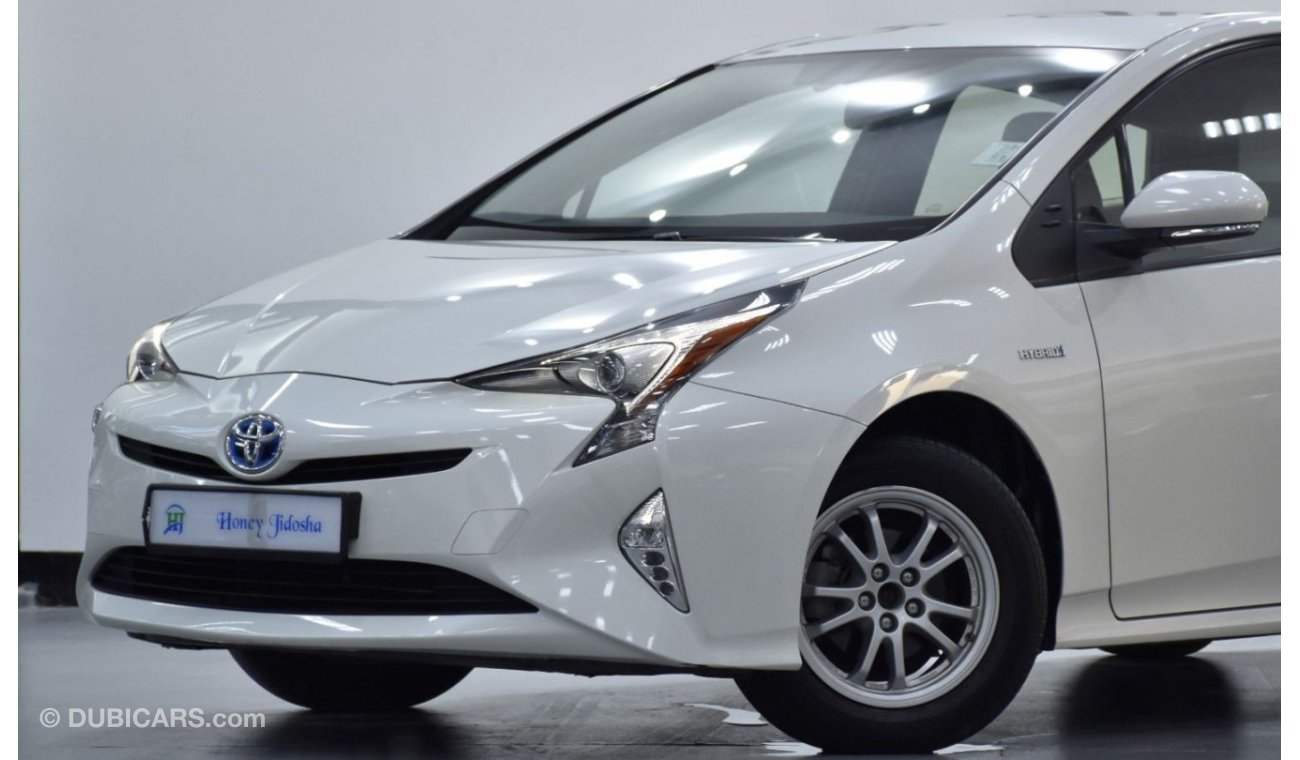 Toyota Prius EXCELLENT DEAL for our Toyota Prius Iconic / HYBRID ( 2017 Model ) in White Color GCC Specs