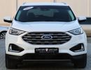 Ford Edge SE Ford Edge 2019 GCC in excellent condition without paint without accidents