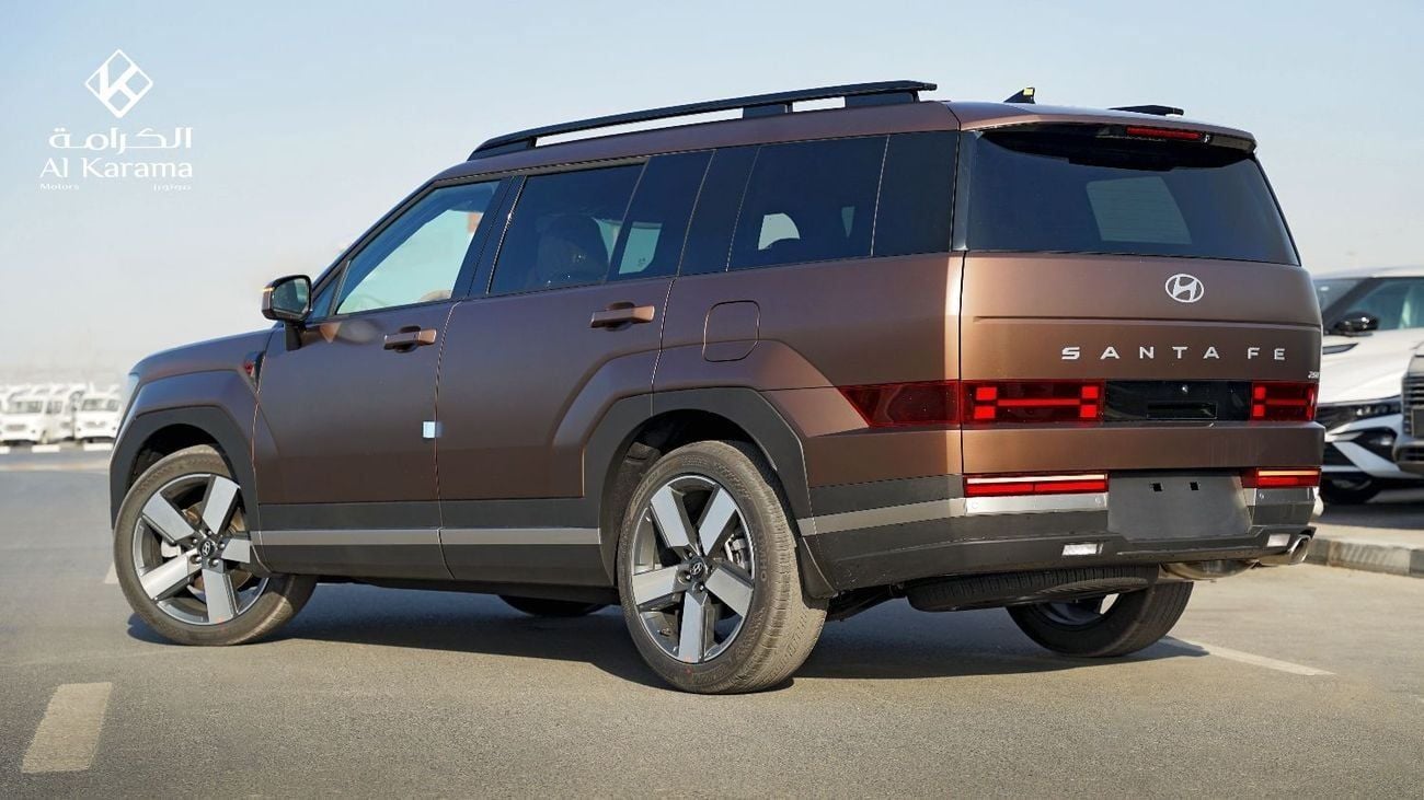 هيونداي سانتا في SMART 2.0T - Petrol Engine - 5 Seater SUV with Leather Seats - Rear Camera - 20" Alloy Wheels - 12.3