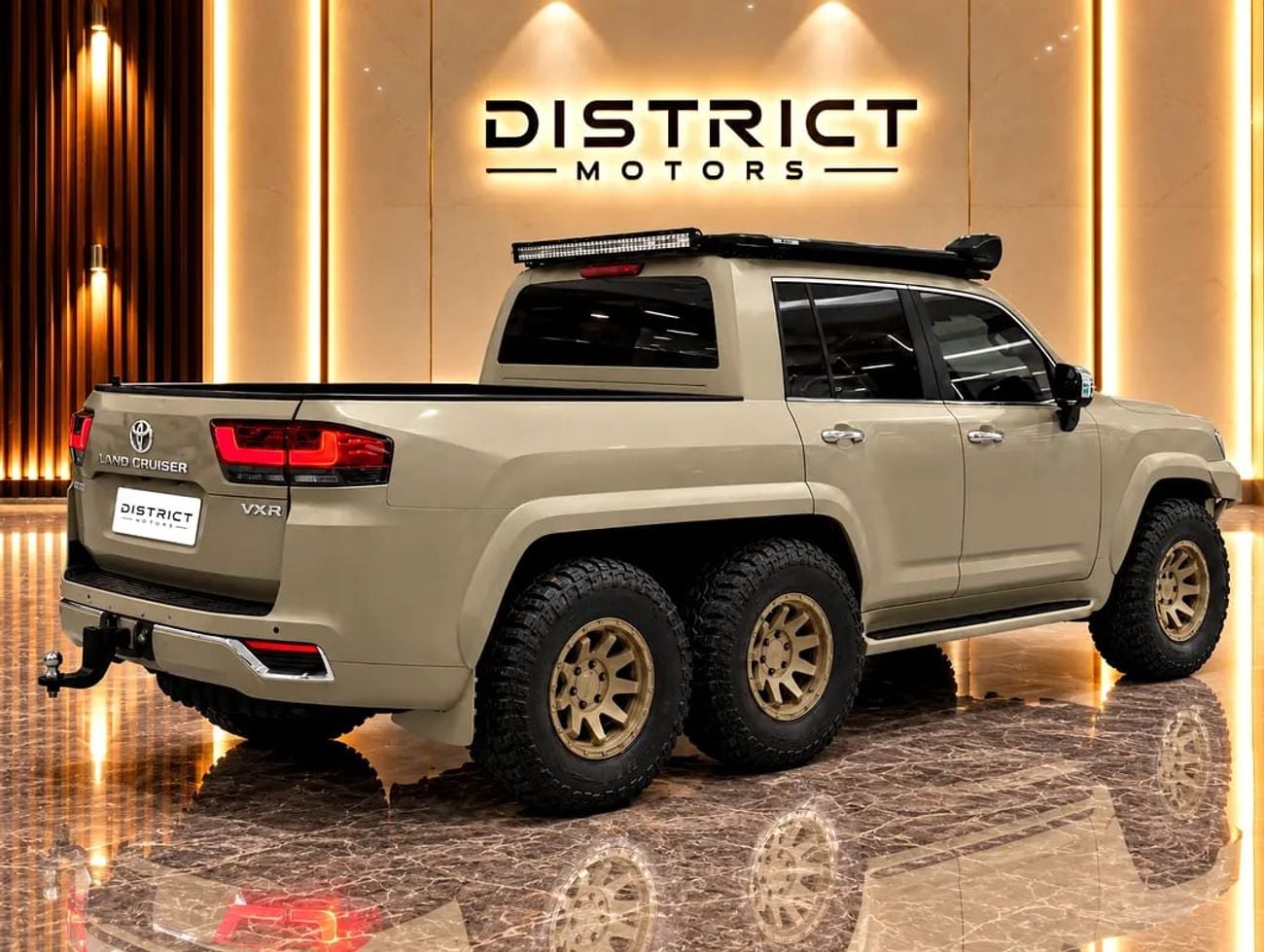 تويوتا لاند كروزر VXR 3.5 TT V6 6X6 - GCC Specs