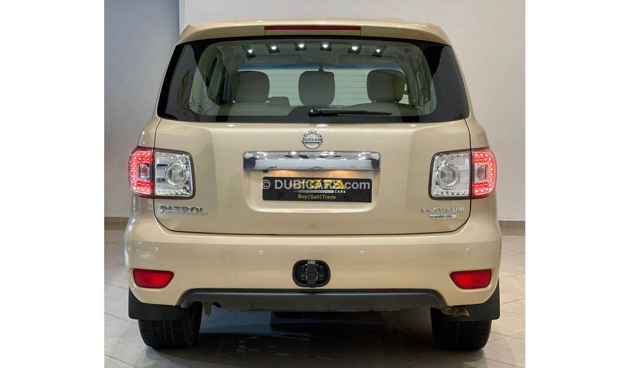 نيسان باترول 2013 Nissan Patrol Platinium, Service History, Low KMs, GCC
