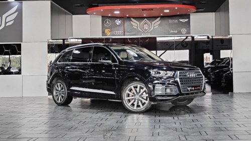 Audi Q7 AED 1,550 P.M | 2016 AUDI Q7 45 TFSI QUATTRO | 7 SEATS | GCC | UNDER WARRANTY