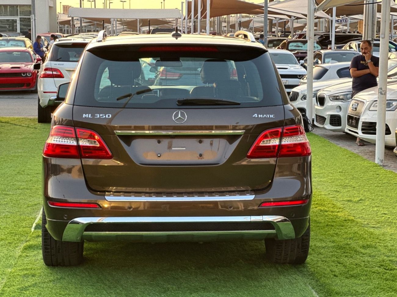 Mercedes-Benz ML 350 AMG MERCEDES BENZ ML350 MODEL 2013 GCC CAR PERFECT CONDITION INSIDE AND OUTSIDE FULL OPTION PANORAMI