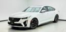 Cadillac CT5 V-SERIES BLACKWING 2022 Cadillac CT5-V Blackwing, Cadillac Warranty+Service Contract+Full Service Hi