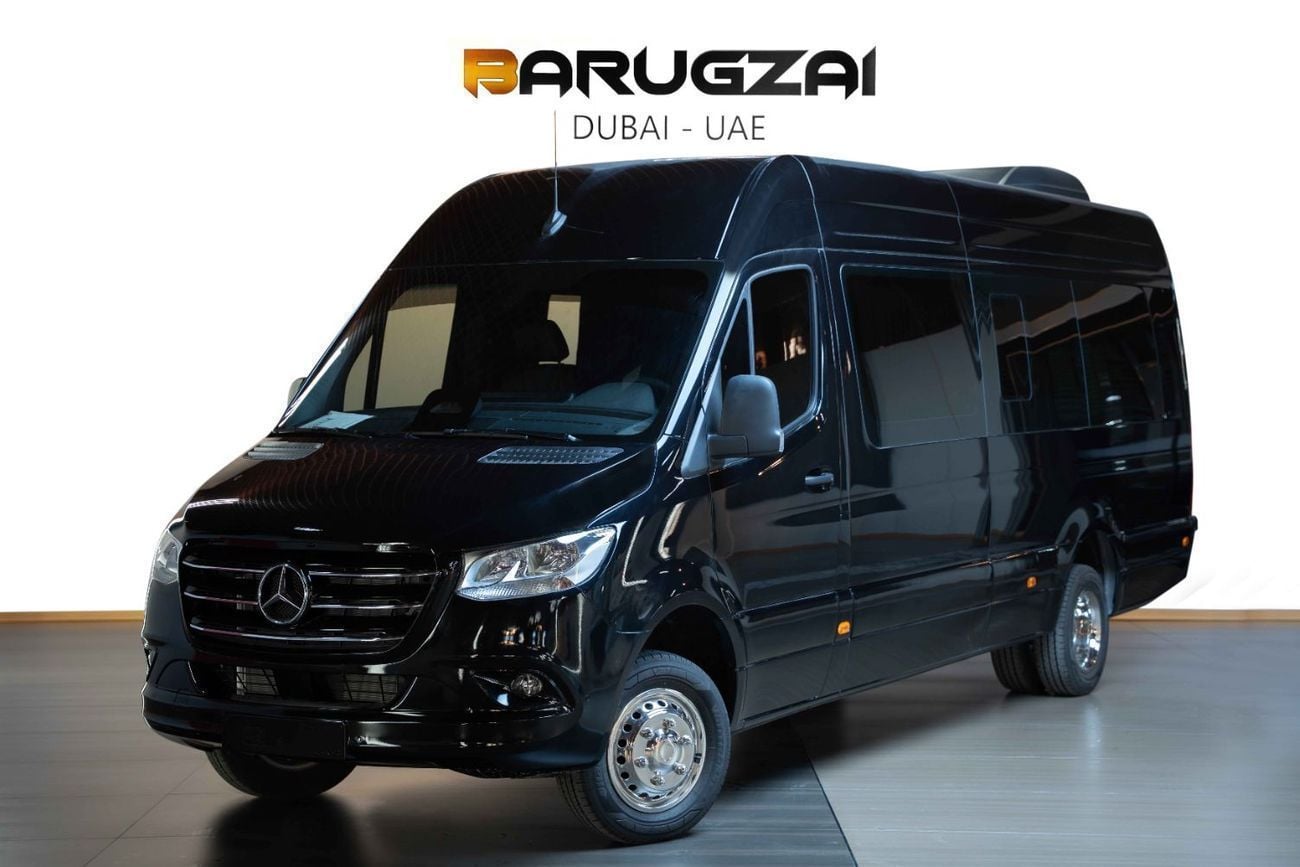 Mercedes Benz Sprinter  16+1 Seats | Деревянное напольное покрытие | Original Mercedes Leather