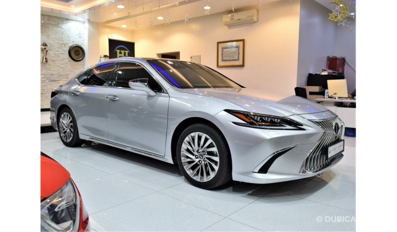 لكزس ES 350 AGENCY WARRANTY 5YEARS / FREE SERVICE / ORIGINAL PAINT ( صبغ وكاله ) Lexus ES 350 ( 2021 Model GCC )