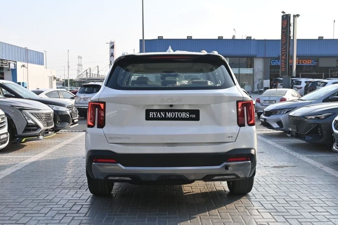 كيا سورينتو EX FOP Top 3.5L Kia Sorento 3.5L V6, Petrol AWD Color White, Model 2025(Export Price)