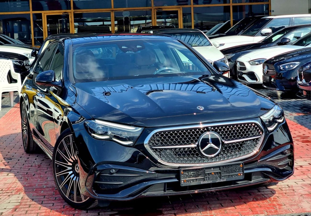 Mercedes-Benz E300 AMG FULL OPTION 5 YEARS WARRANTY 2024 GCC