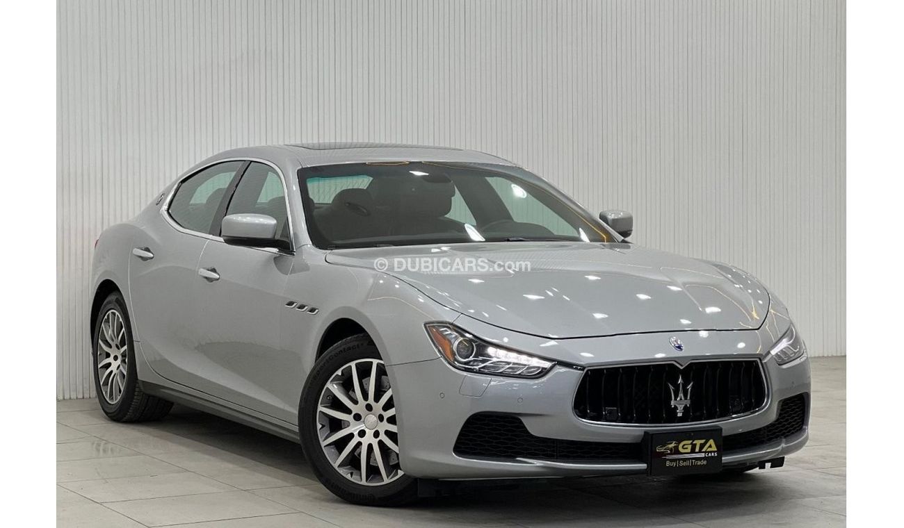Maserati Ghibli 2014 Maserati Ghibli S, Full Maserati Service History, Low Kms, GCC