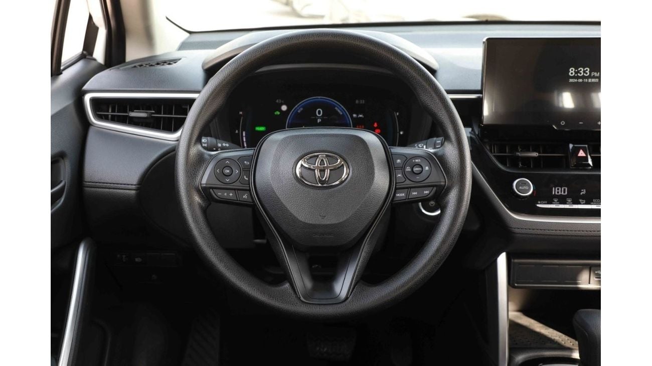 Toyota Corolla Cross 2024 Toyota corolla Cross 2.0 Elite Hybrid - White inside Black | Export Only