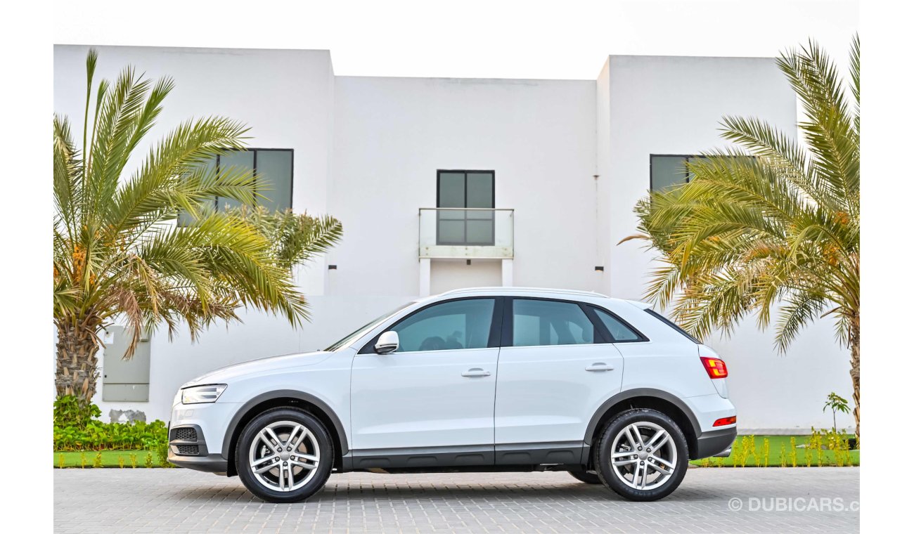 Audi Q3 | 1,645 P.M | 0% Downpayment | Perfect Condition | New Shape