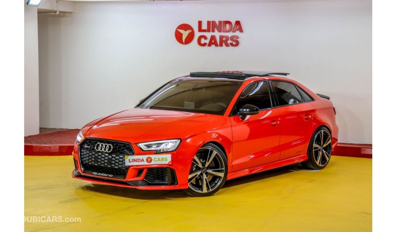 Audi RS3 Audi RS3 2017 GCC under Agency Warranty with Flexible Down-Payment.
