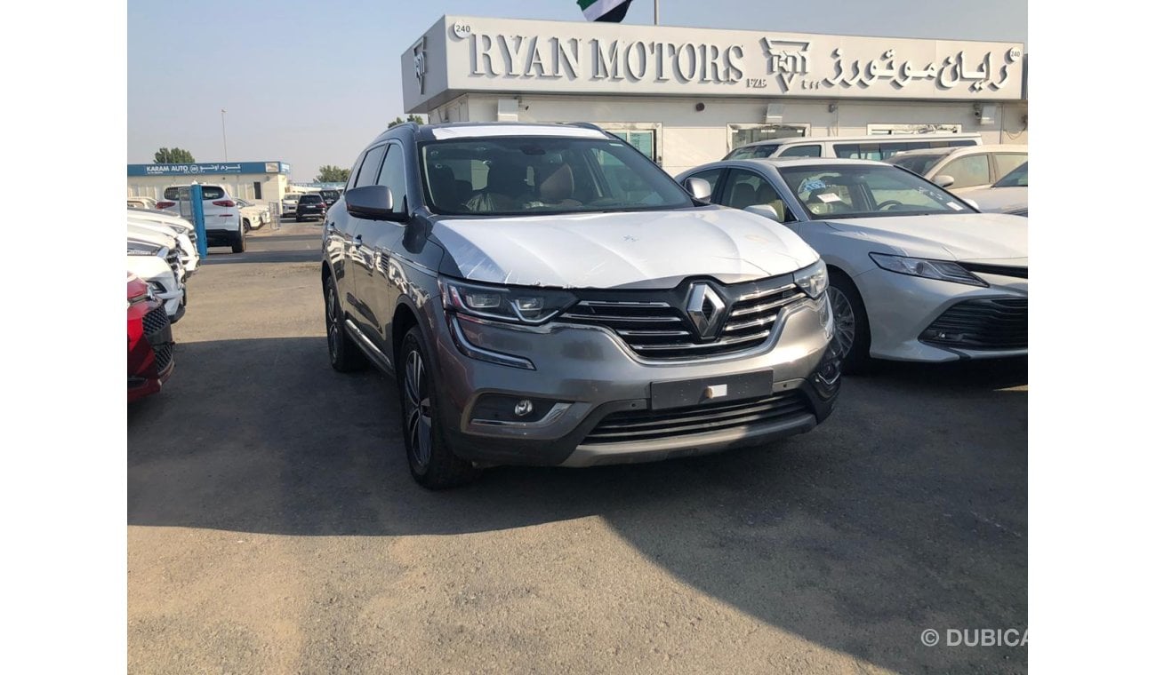 Renault Koleos GCC SPECIFICATION 2018 MODEL 0KM WITH SUNROOF, LEATHER SEATS AUTO ORIGINAL  SPEAKER BOSS COMPANY