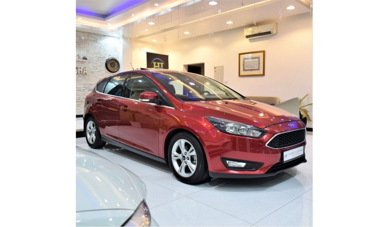 فورد فوكاس Ford Focus ( ECO Boost ) 2016 Model!! in Red Color! GCC Specs