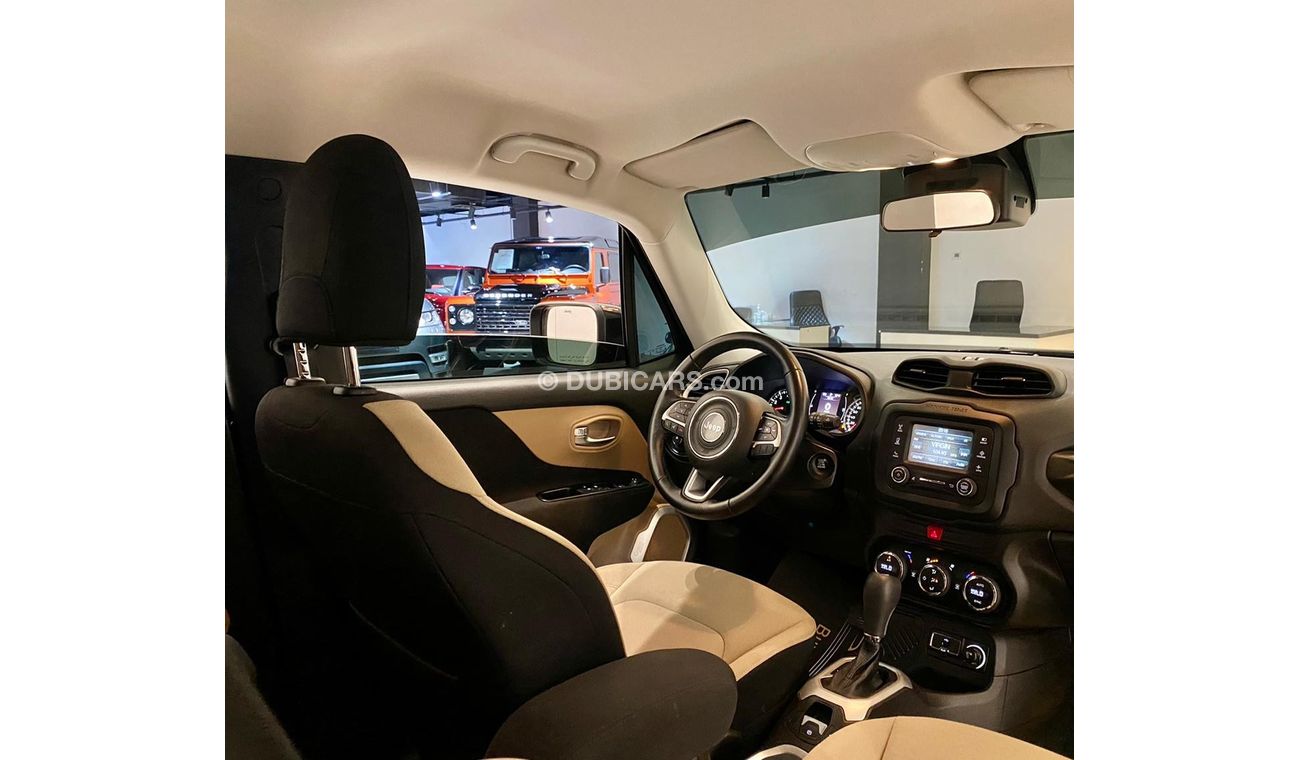 Jeep Renegade 2017 Jeep Renegade Latitude, Jeep Warranty-Full Service History, GCC