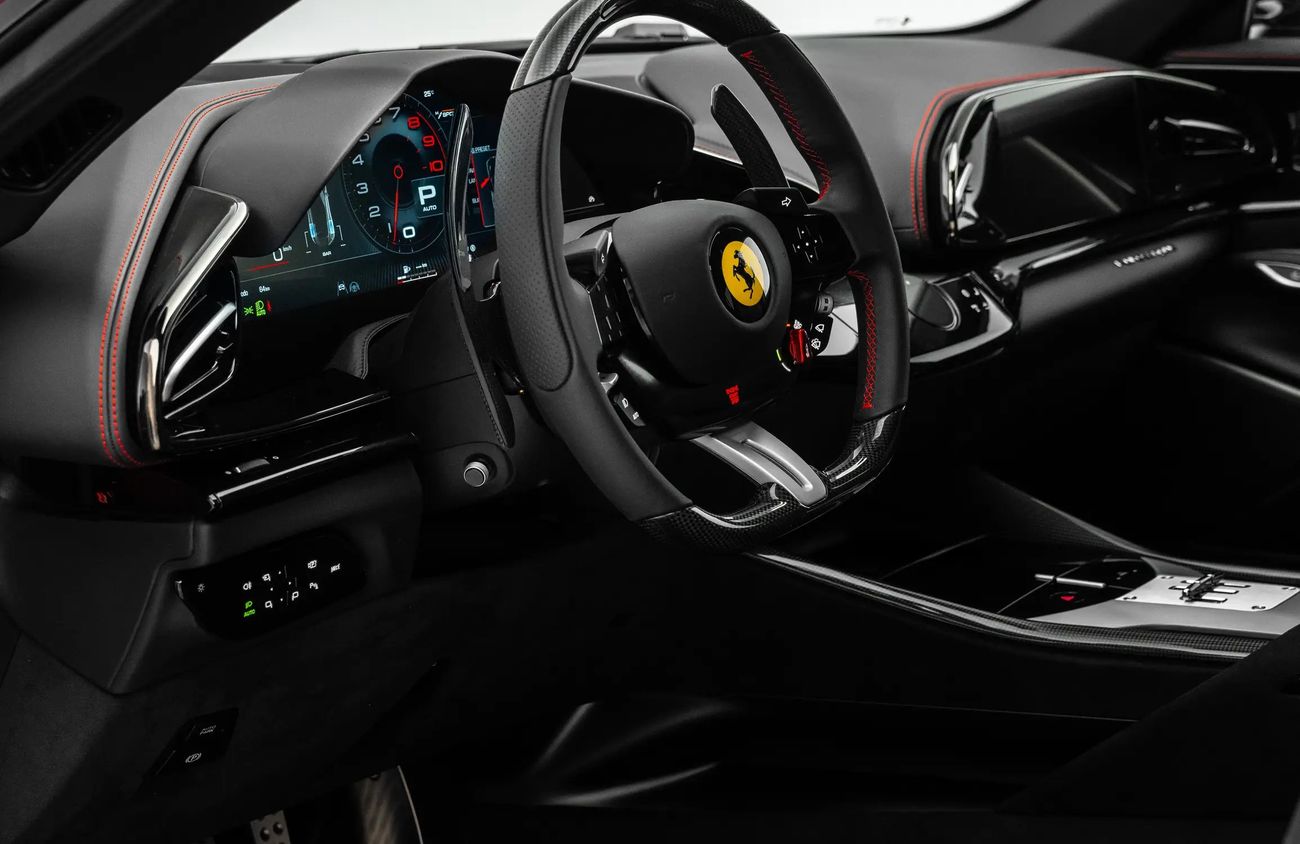 فيراري بوروسانجوي 6.5L V12 Naturally Aspirated Engine